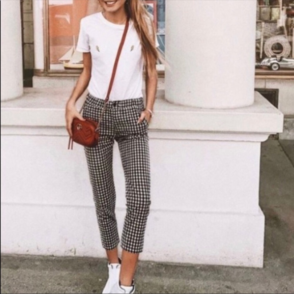 Brandy Melville Gingham pants